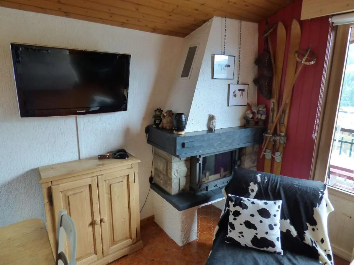 Apartment Charmant T2 37M² Avec Balcon, Parking, Dernier Etage, 4 Pers - Fr-1-458-168 Le Grand-Bornand
