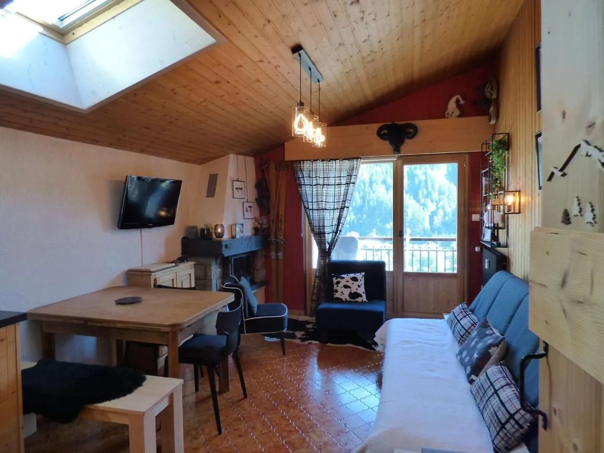 Charmant T2 37M² Avec Balcon, Parking, Dernier Etage, 4 Pers - Fr-1-458-168 Le Grand-Bornand 0*,  France